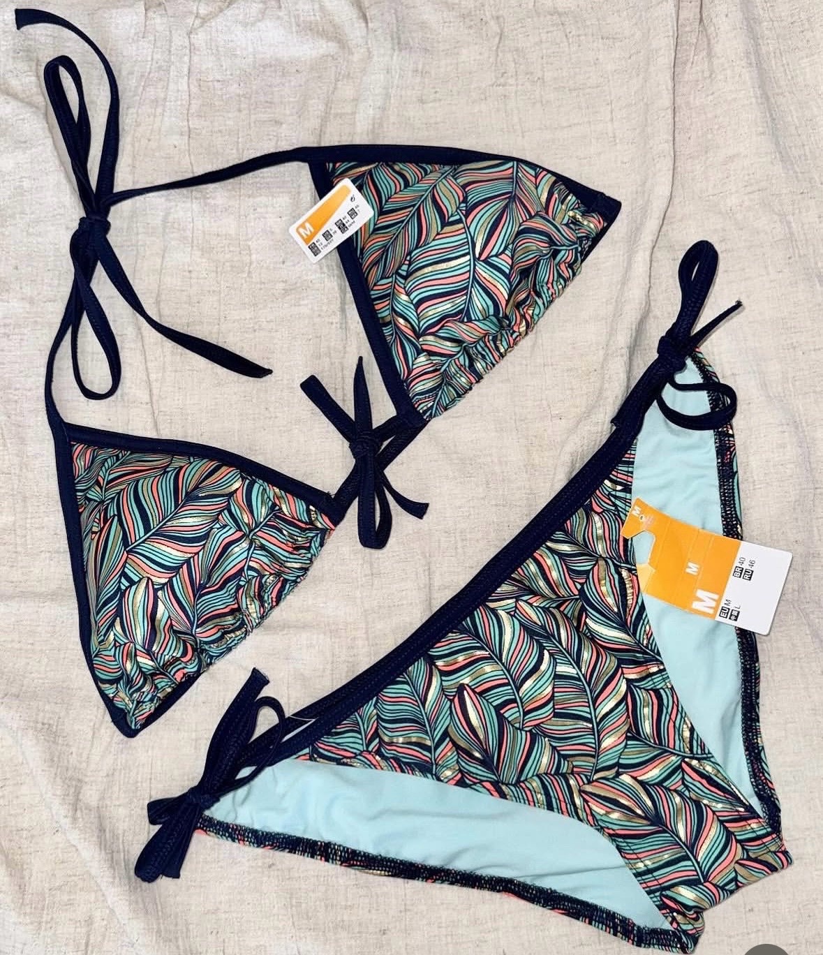 Bikini bleu 