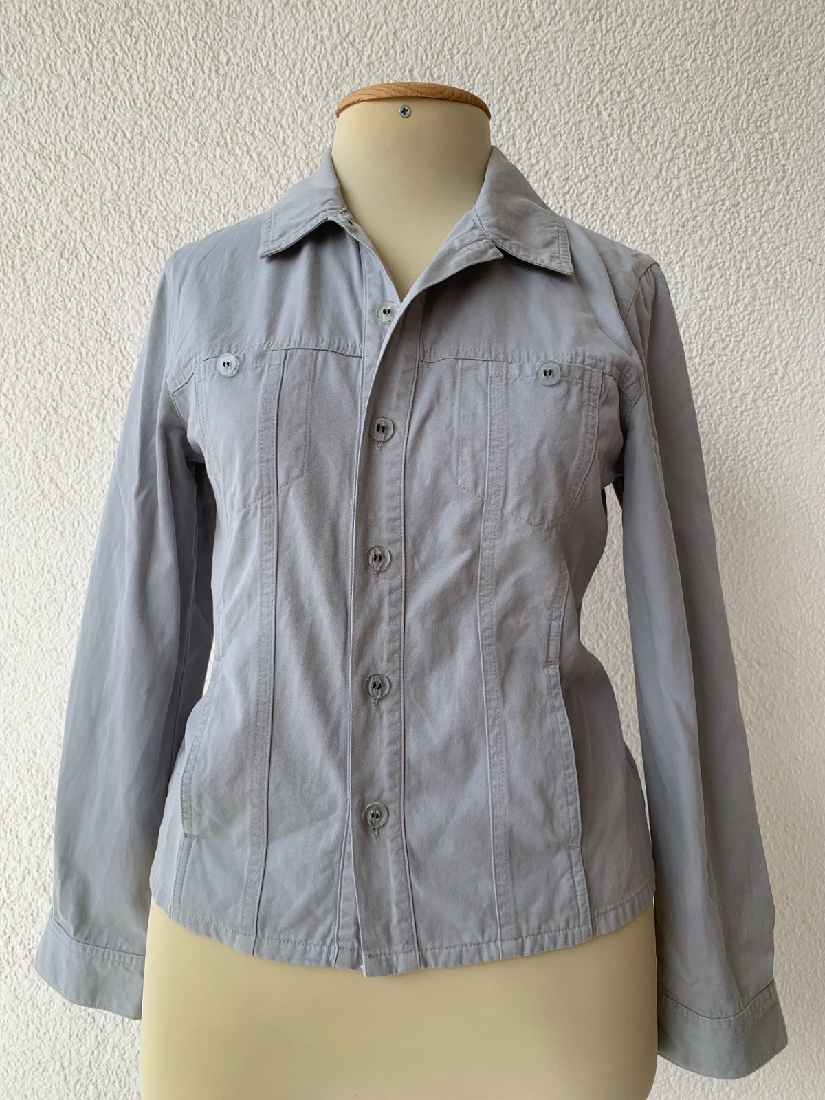 Sur chemise Bleu