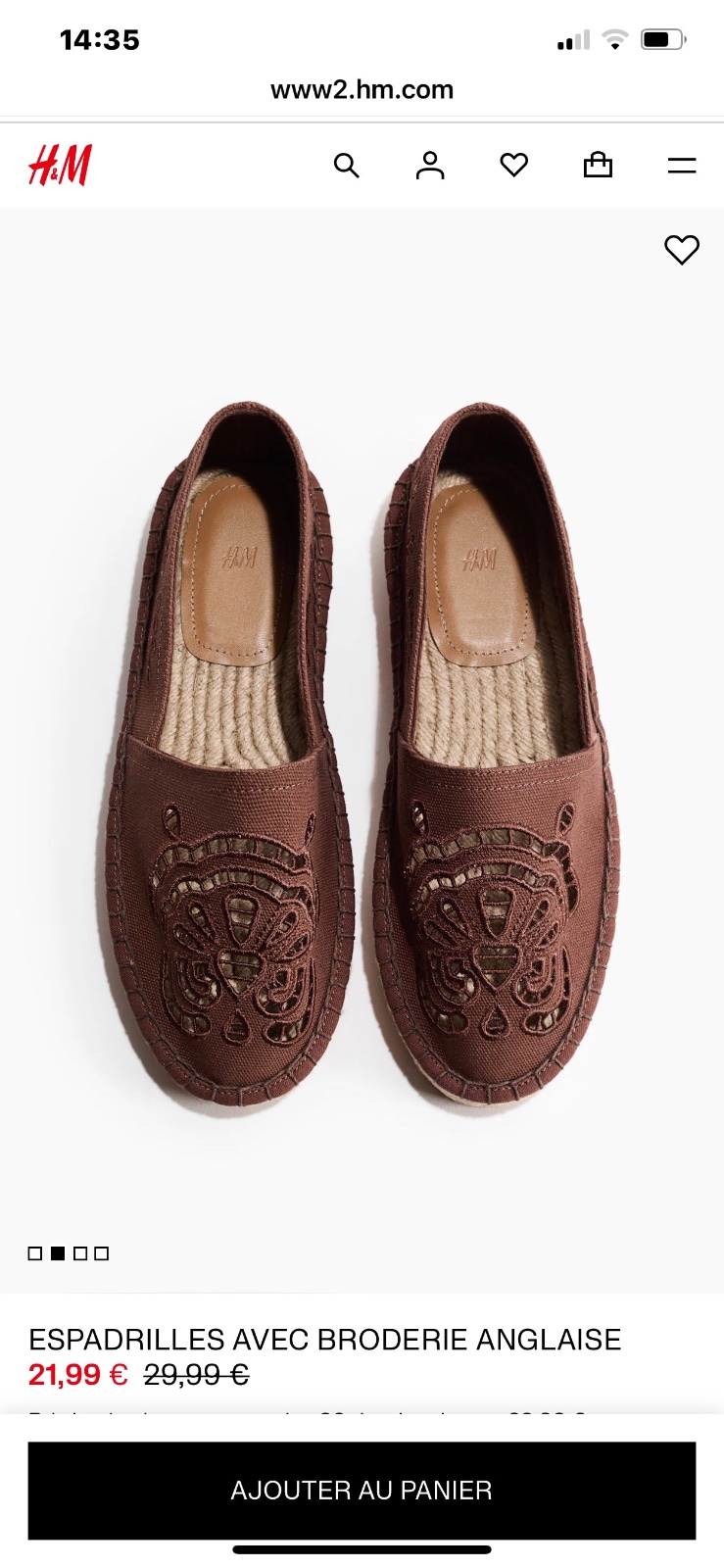 Espadrille H&M