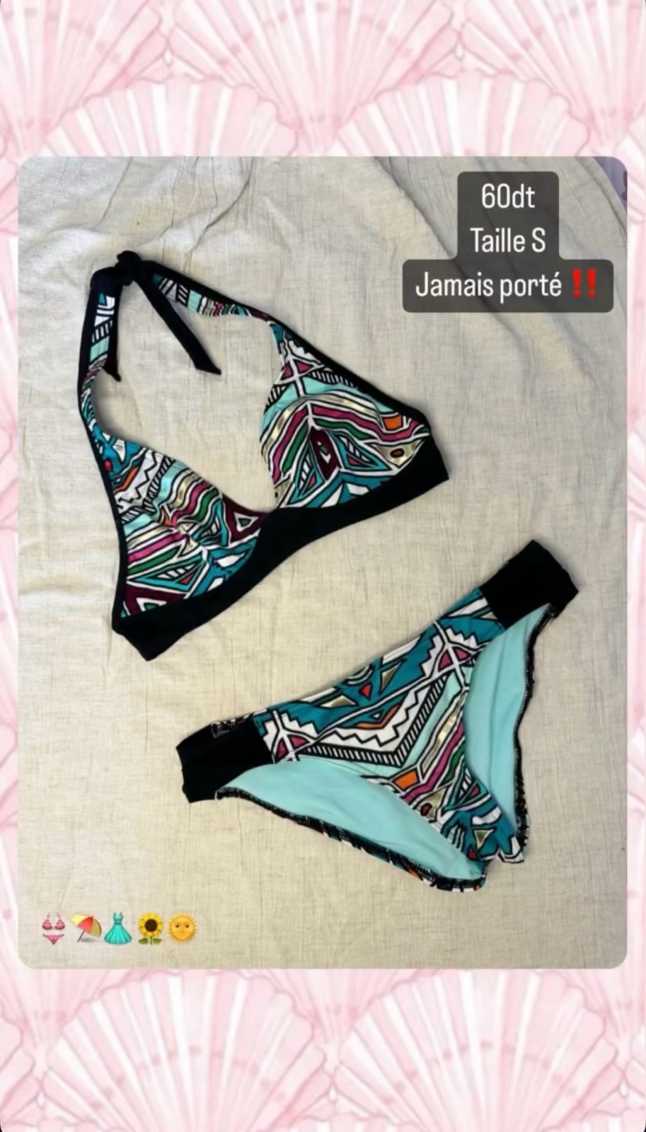 Bikini multicolore