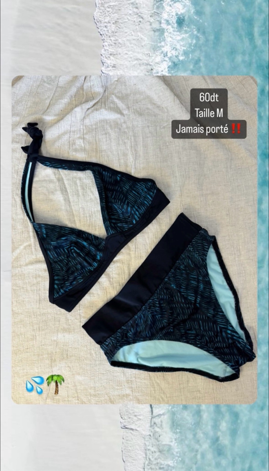 Bikini bleu