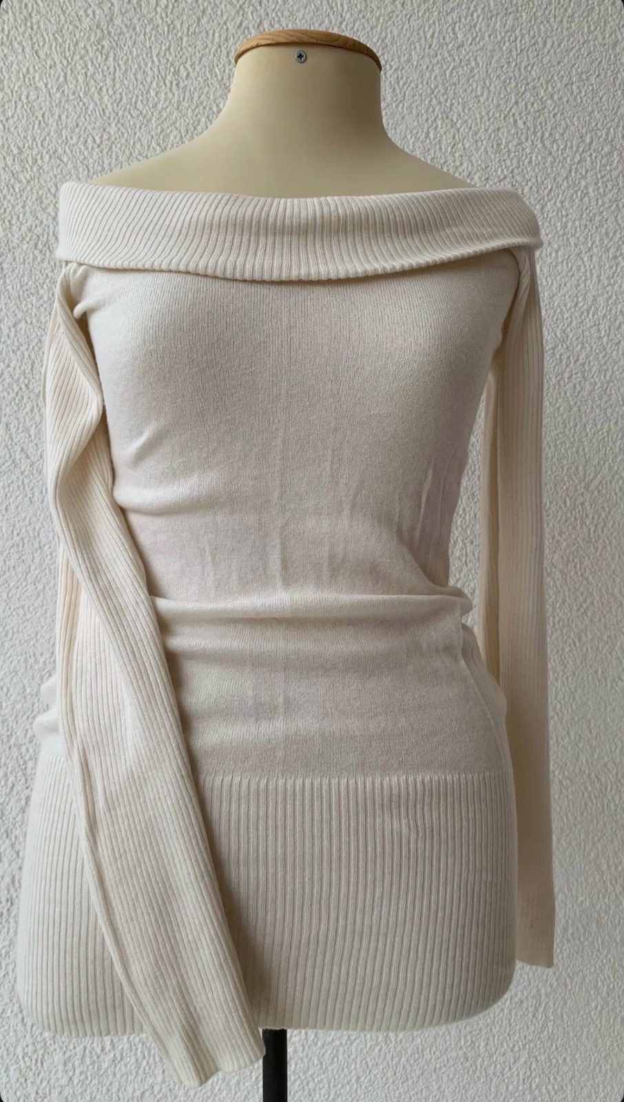 Pull long beige