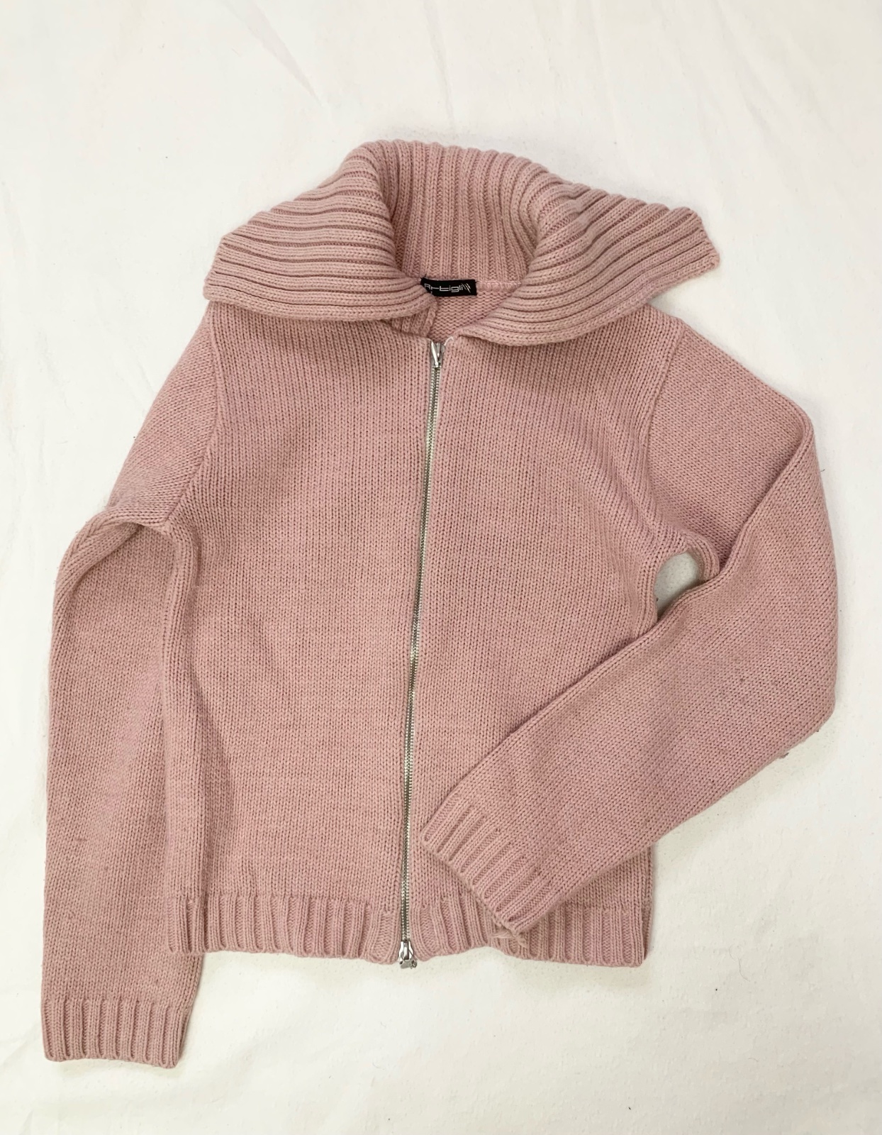 Gilet rose poudre