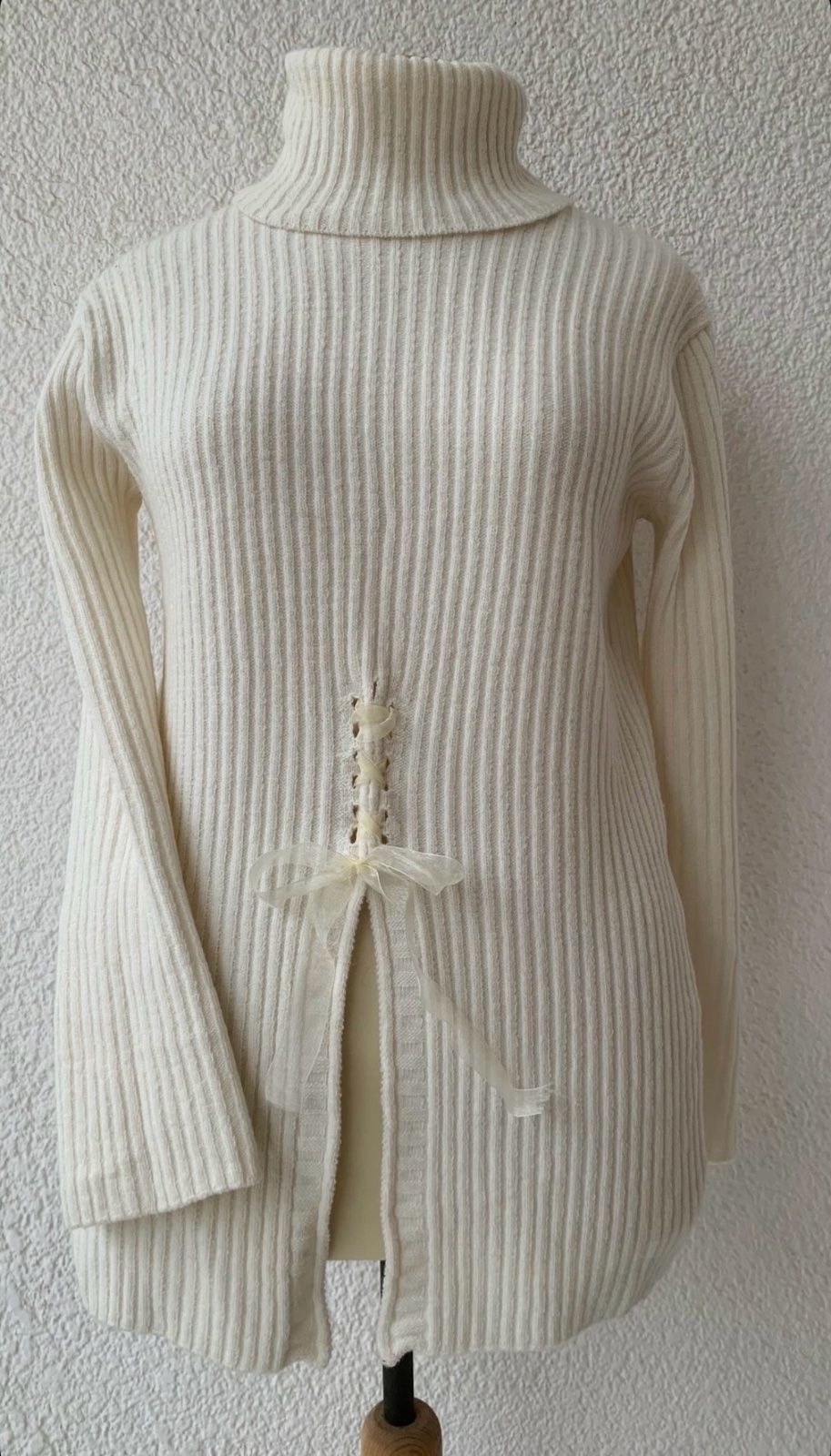 Pull long beige