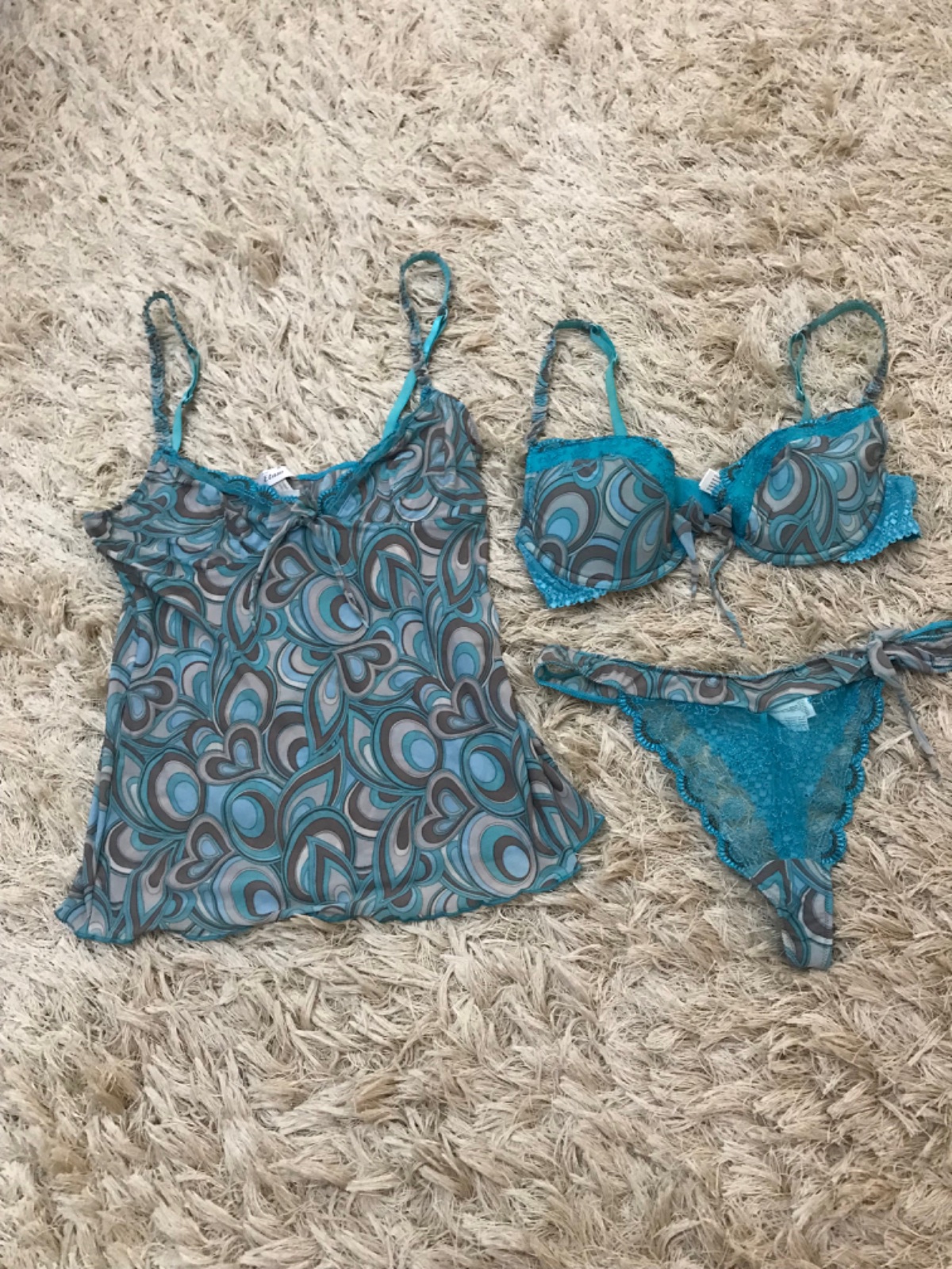 Ensemble lingerie Etam 3 pieces T40
