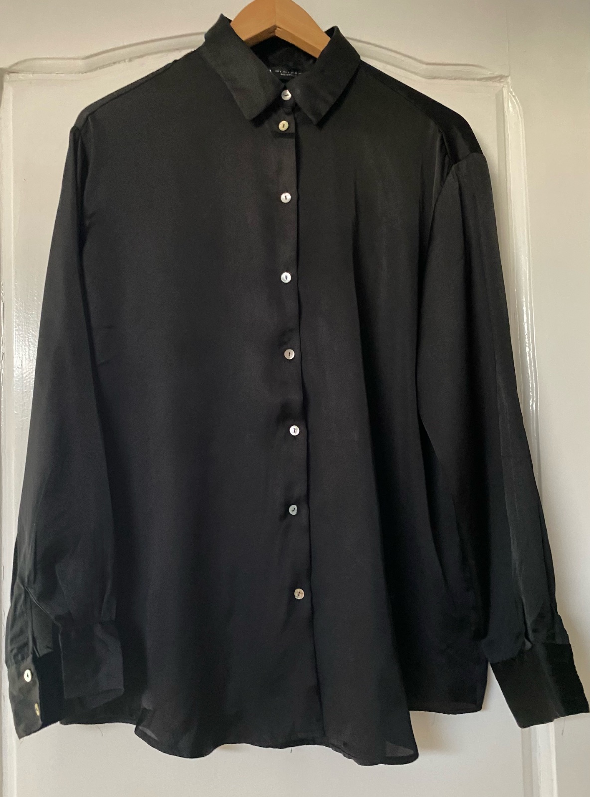 Chemise zara satinee T40