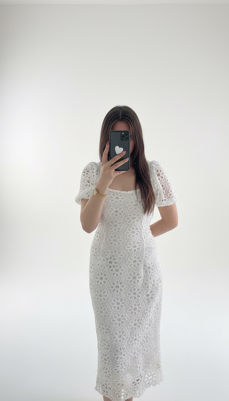 Robe blanche 