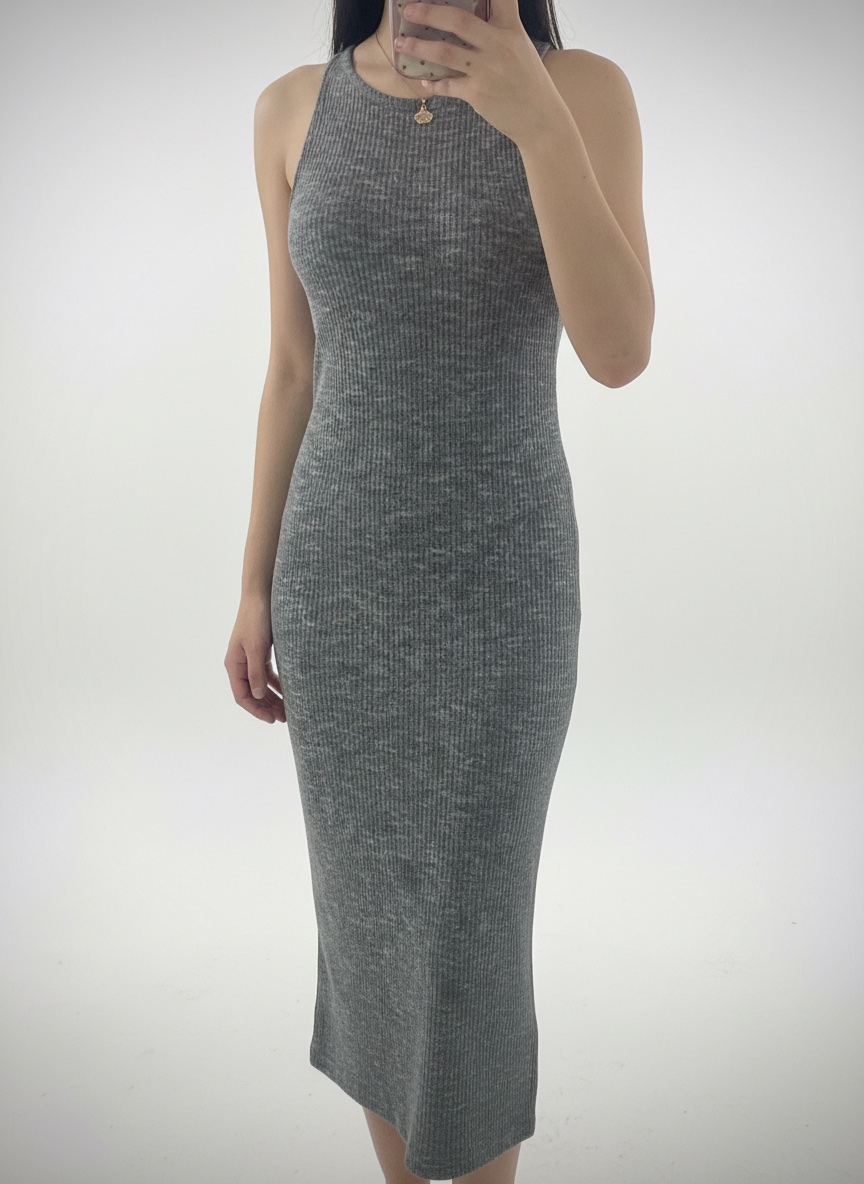 Robe basique stradivarius