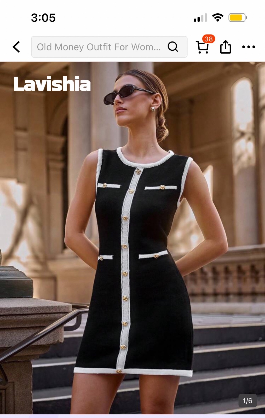 Robe droite sans manches style chic / inspiration tailleur