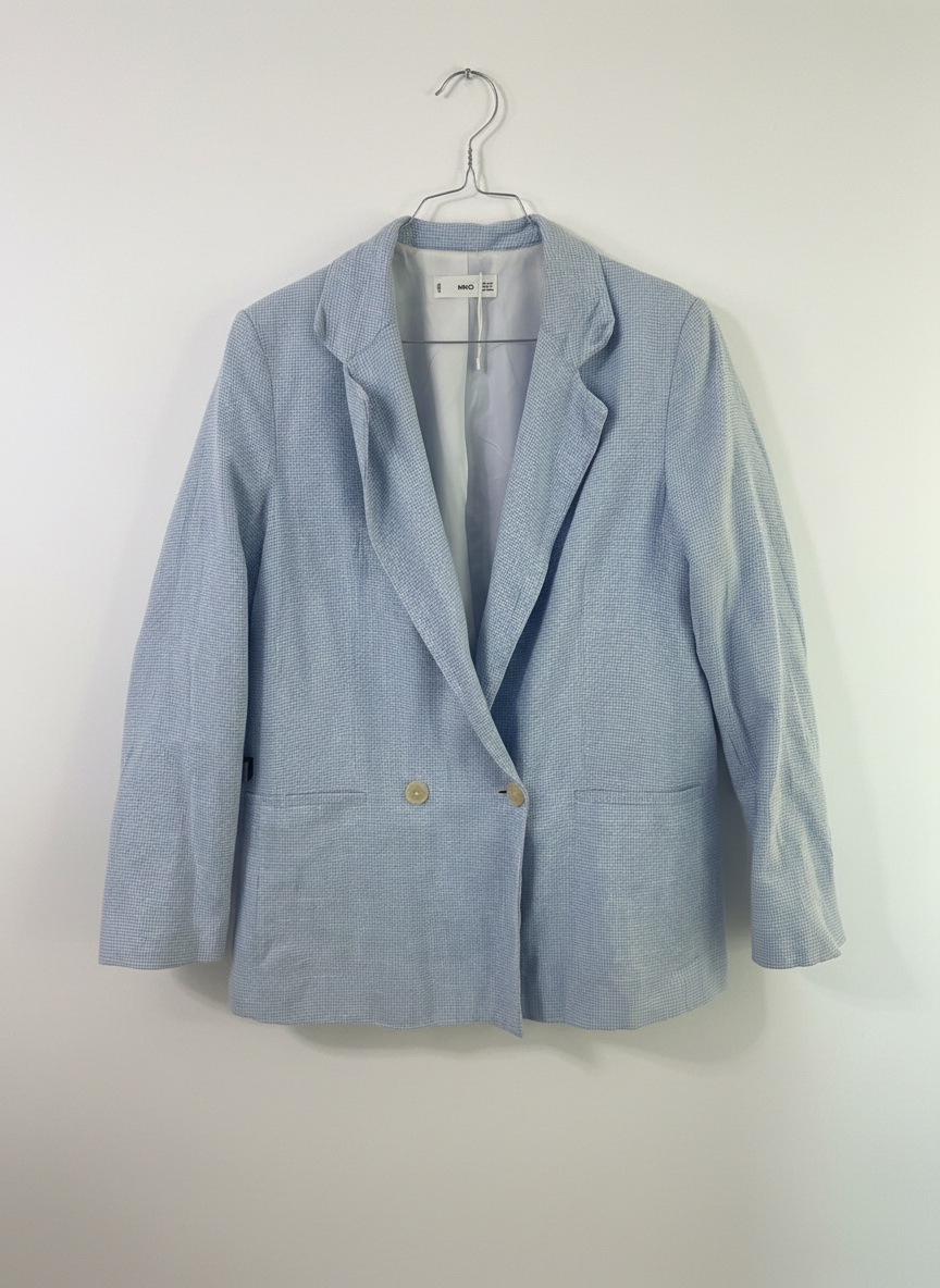 Blazer bleu ciel