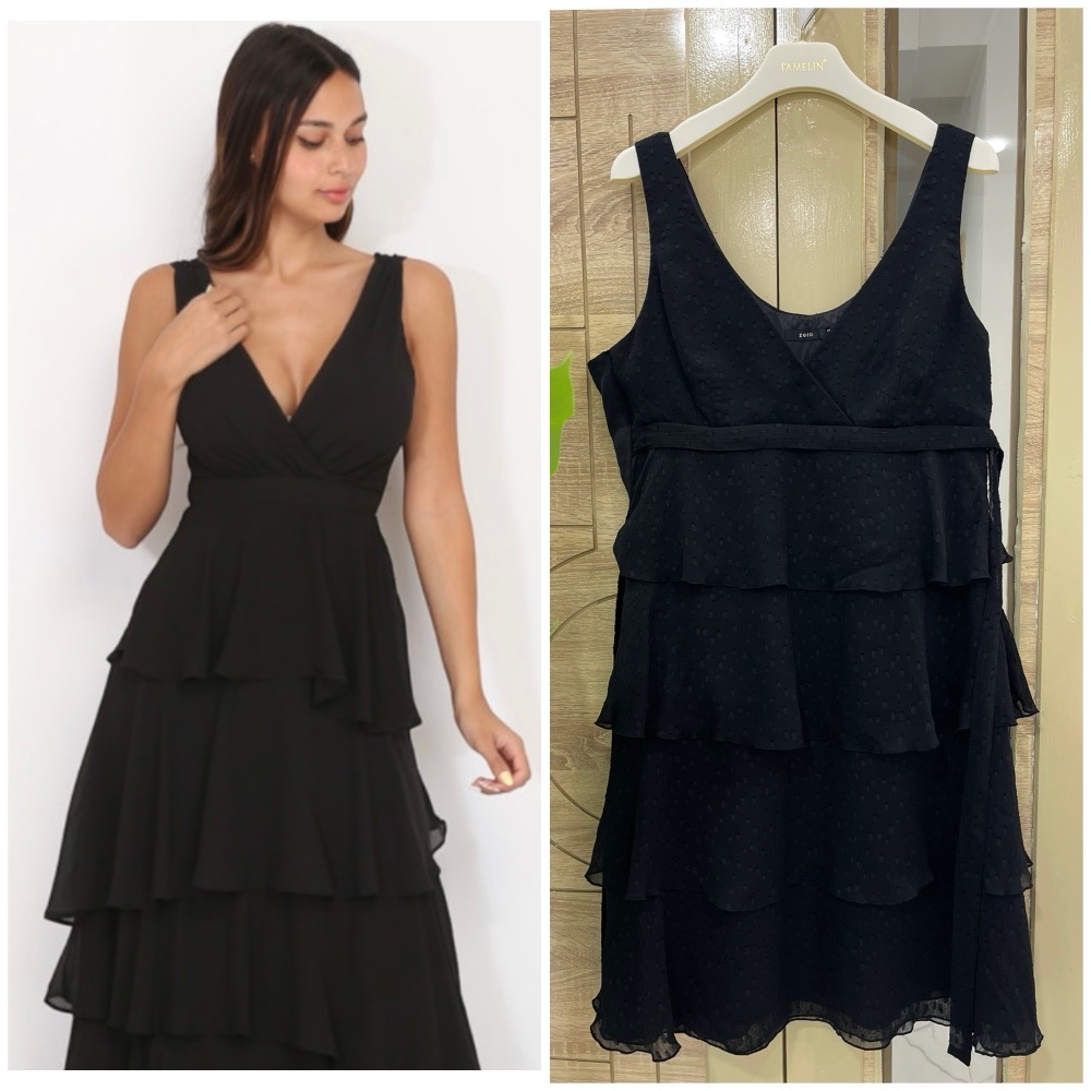 Robe à volant 