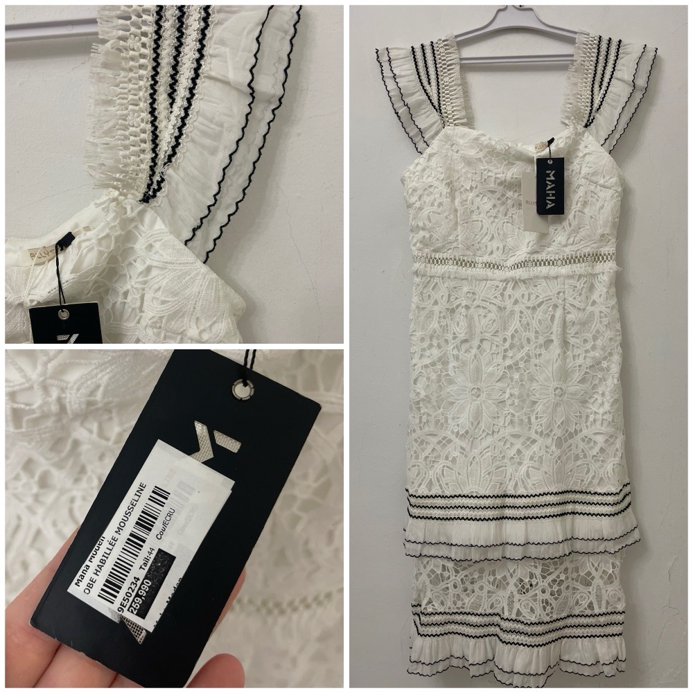 Robe brodee MAHA MODEN neuf avec étiquette achetée du mall 