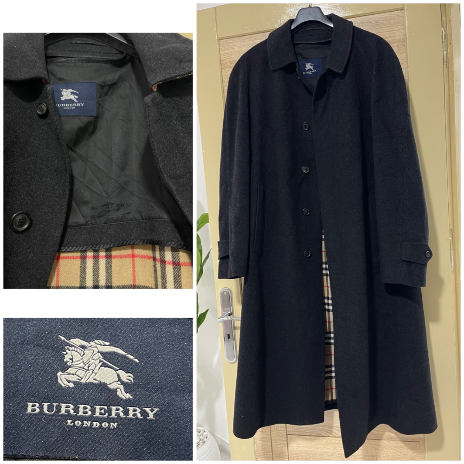 Manteau Burberry long authentique tt neuf 