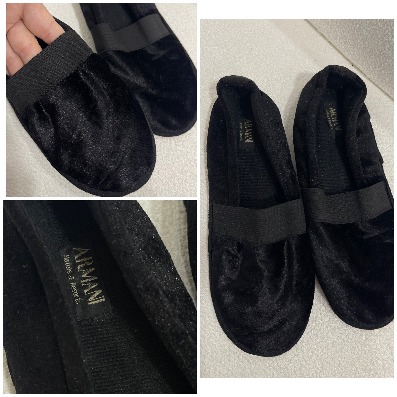 Pantoufle Armani tt neuf