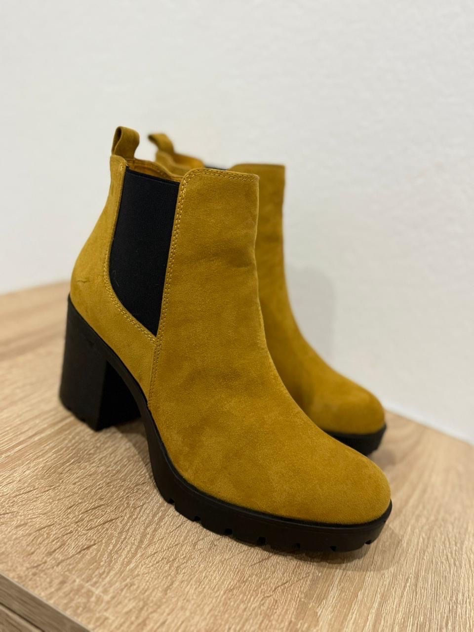 Boots Pesaro Jaune Moutarde