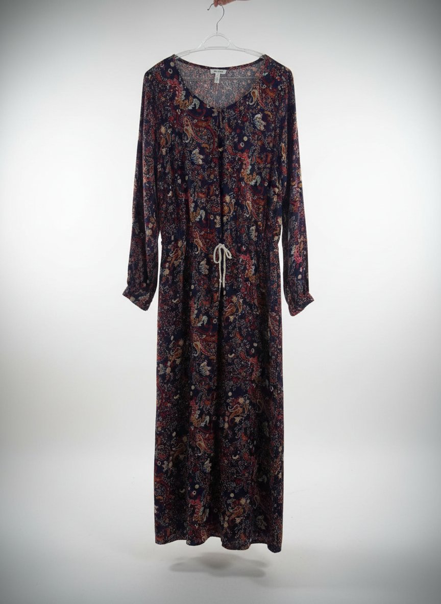 Robe très longue pour voilée 