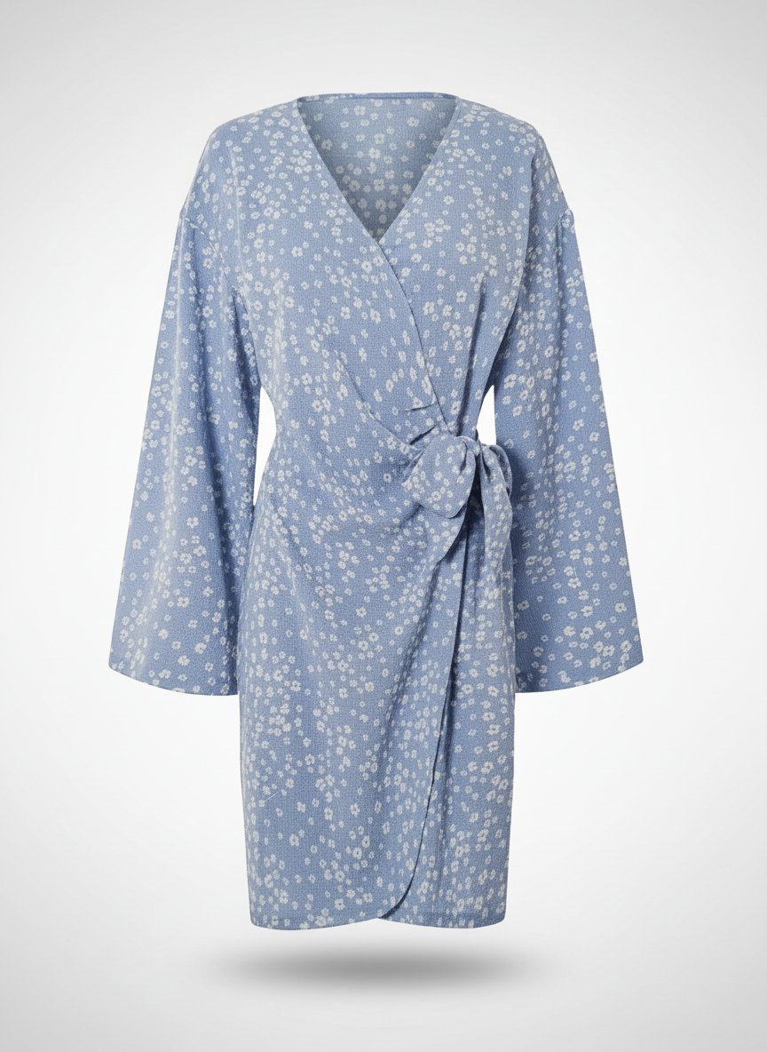 Robe effet cache coeur 