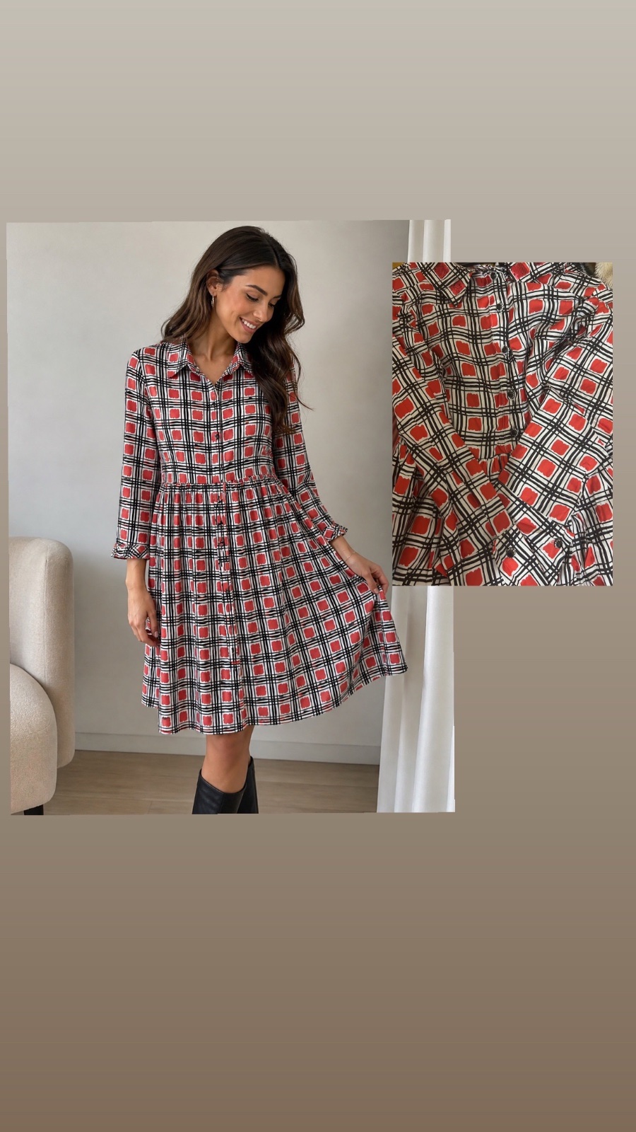 Robe satin