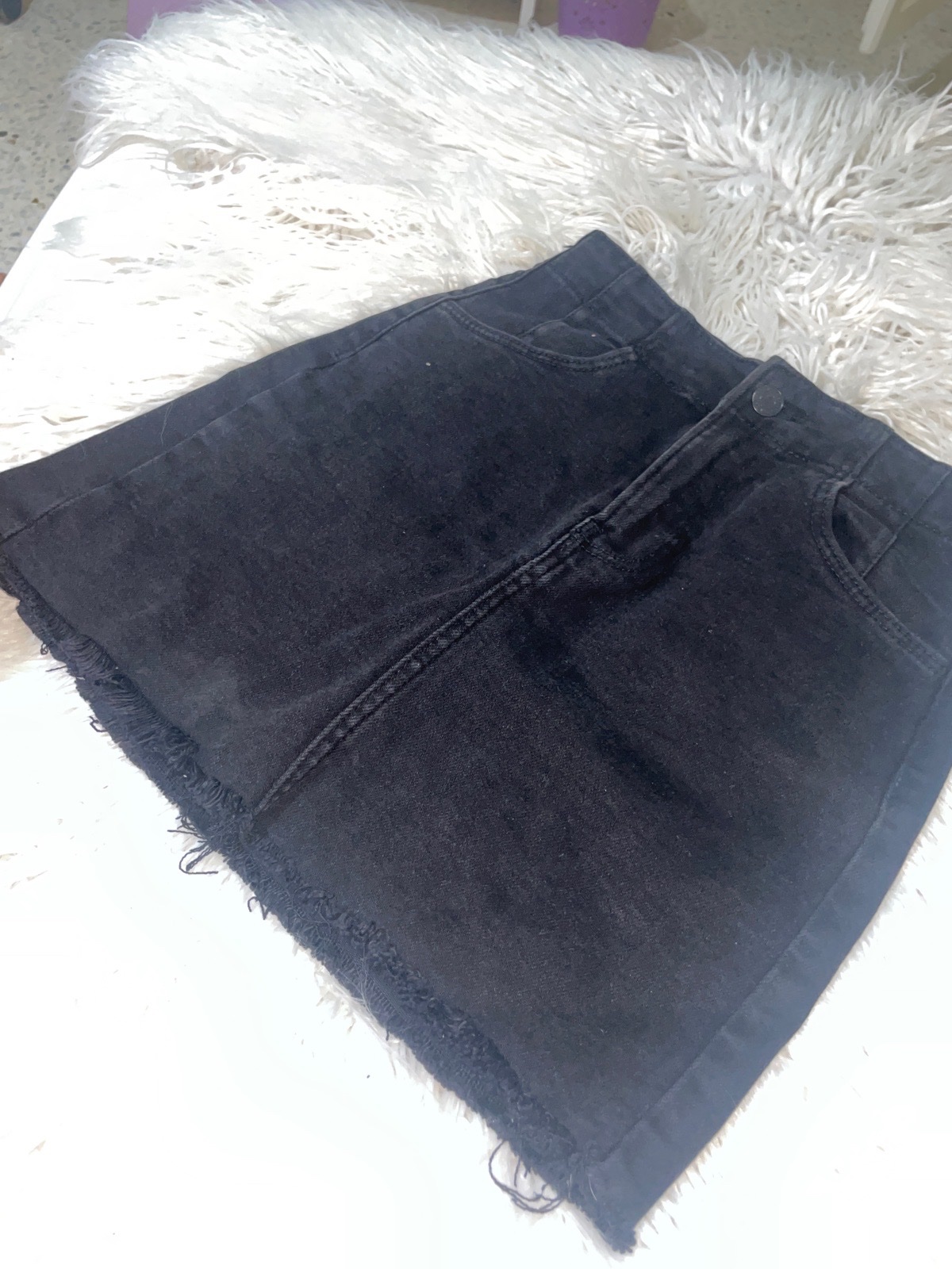 Jupe denim