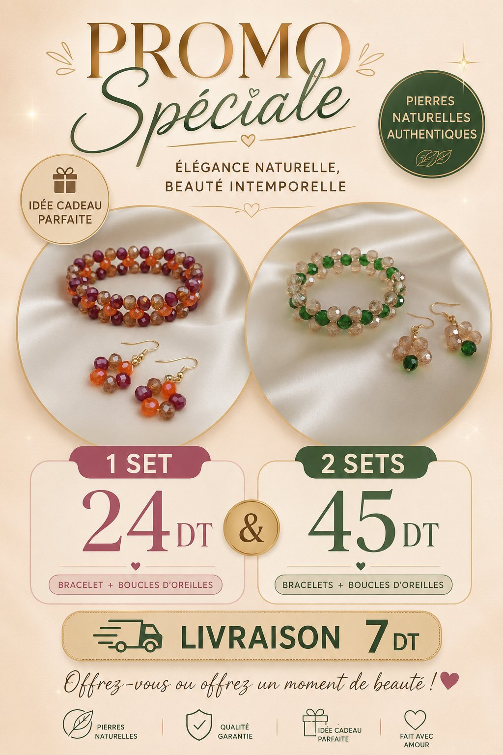 Bijoux crystal 