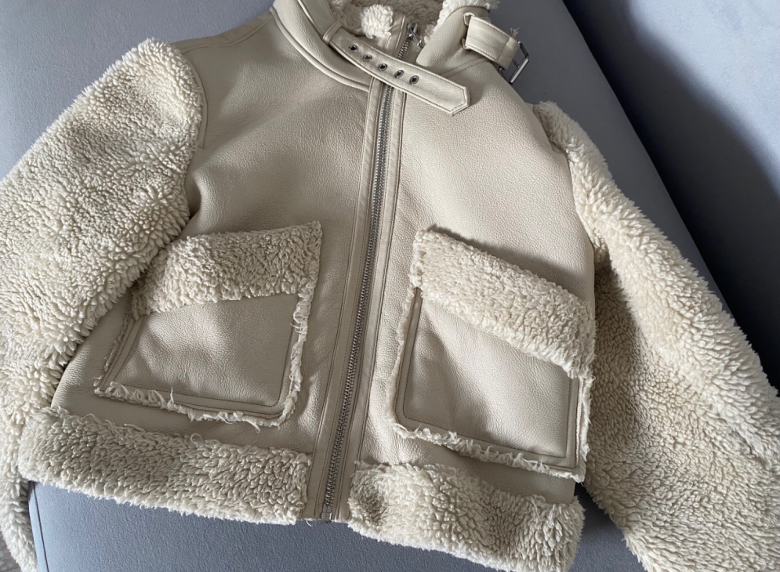 Manteau beige