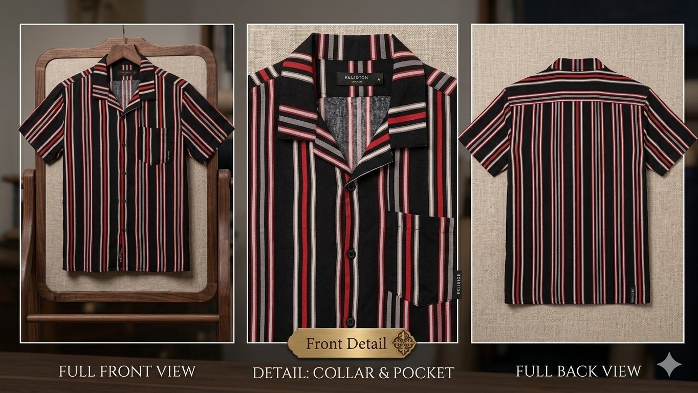 Men Half Sleeves Rayon Shirts