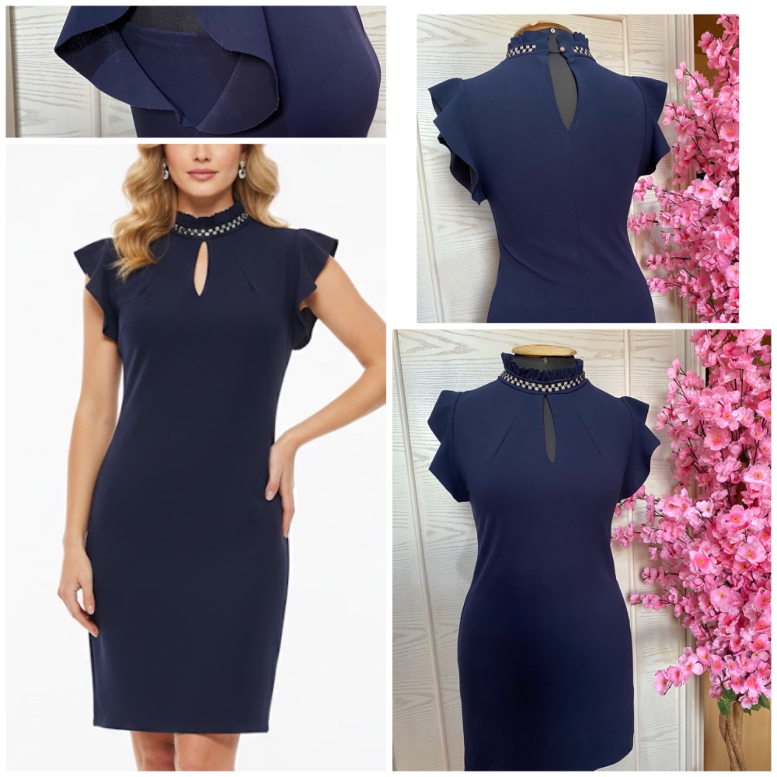 Robe soiré Bleu marine 🛍️ Importé 🇮🇹