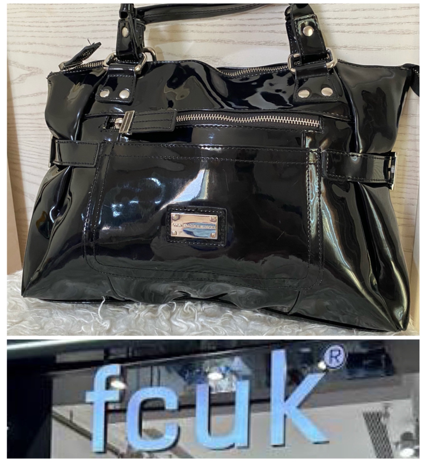 💎Sac à main FCUK authentique 💎 tt neuf