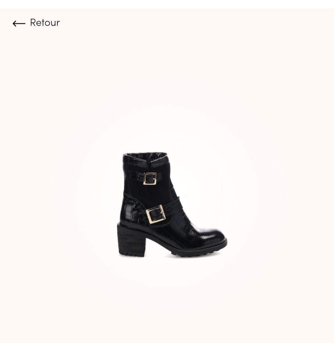Bottines noir