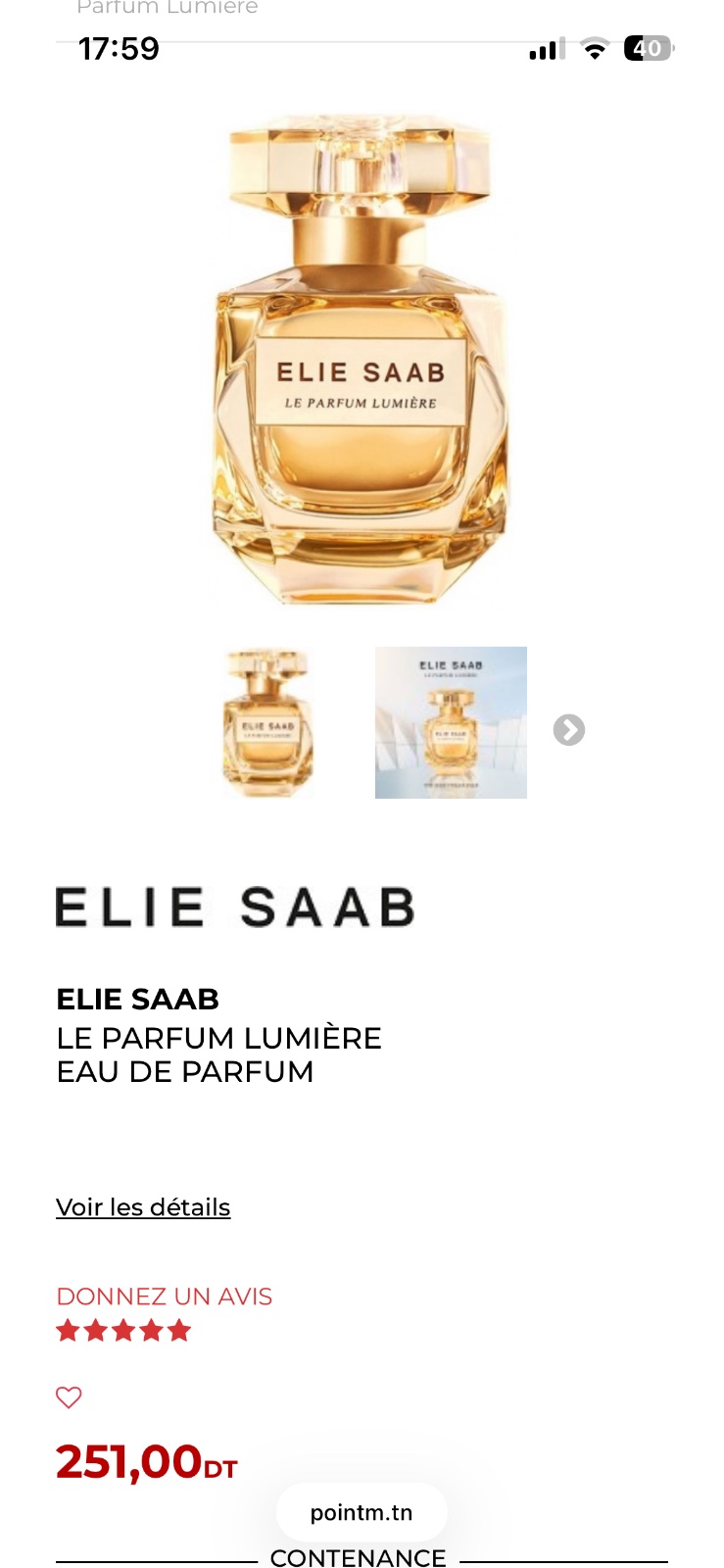 Parfum elie saab le parfum lumiere