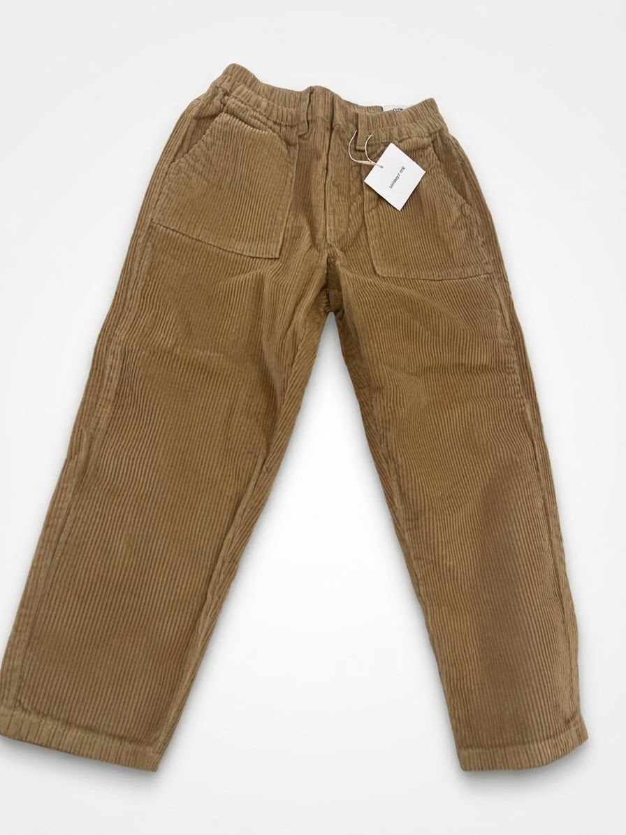 Pantalon enfant avec etiquette