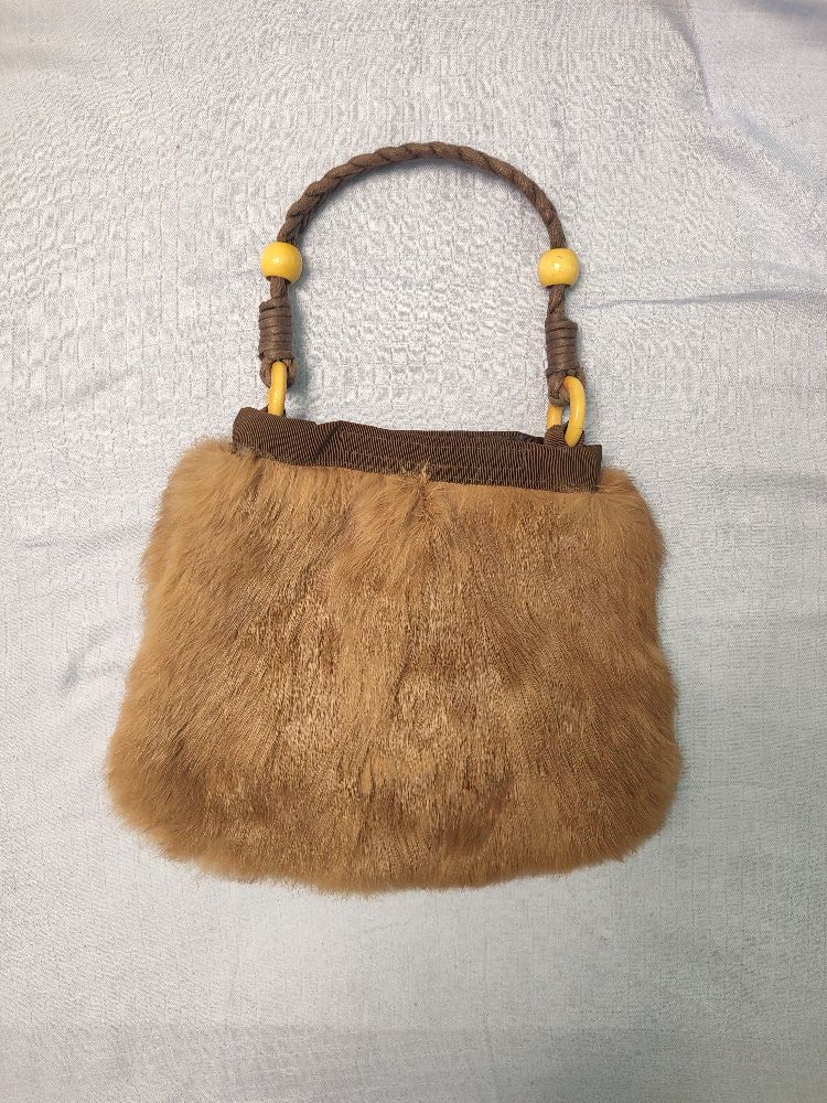 Sac fausse fourrure 