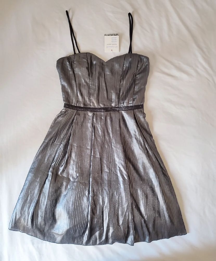 Robe argent soirée 