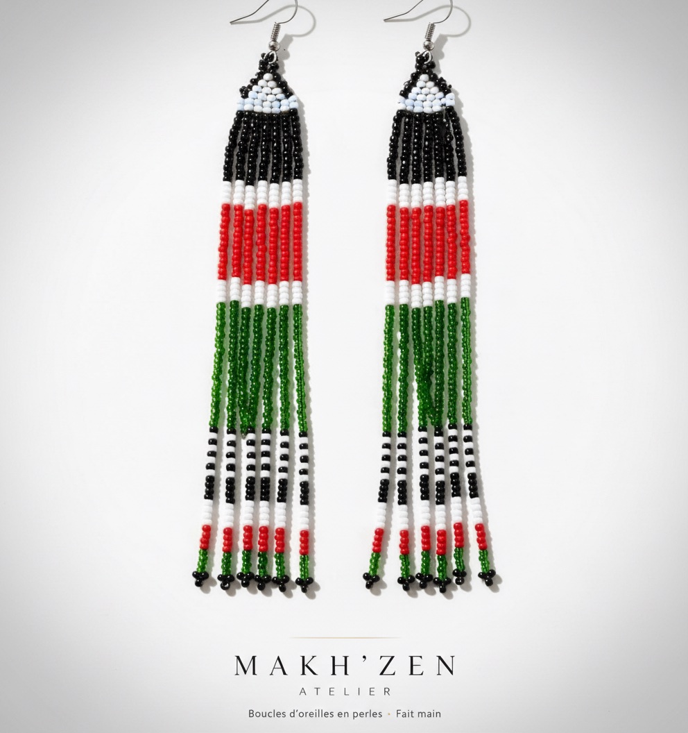 Boucles d’oreilles perles XXL NEUVES