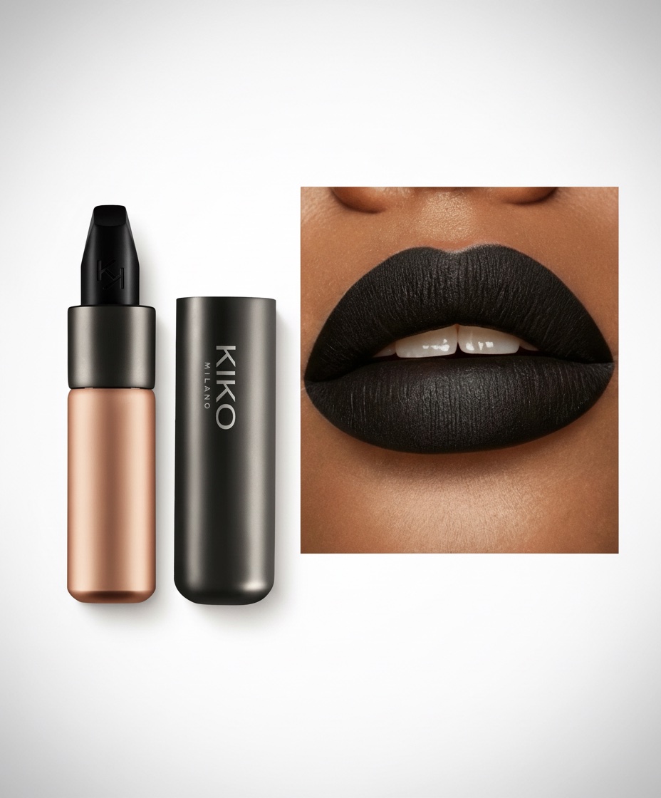 Titre : KIKO Velvet Passion 325 NOIR - Sephora Dubai Neuf