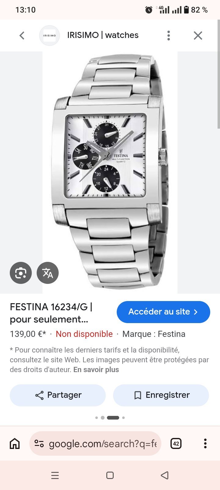 Montre festina