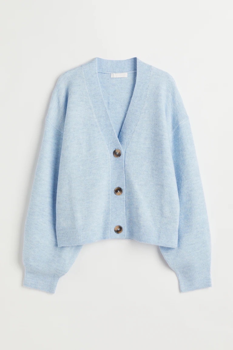 Cardigan Bleu H&M 