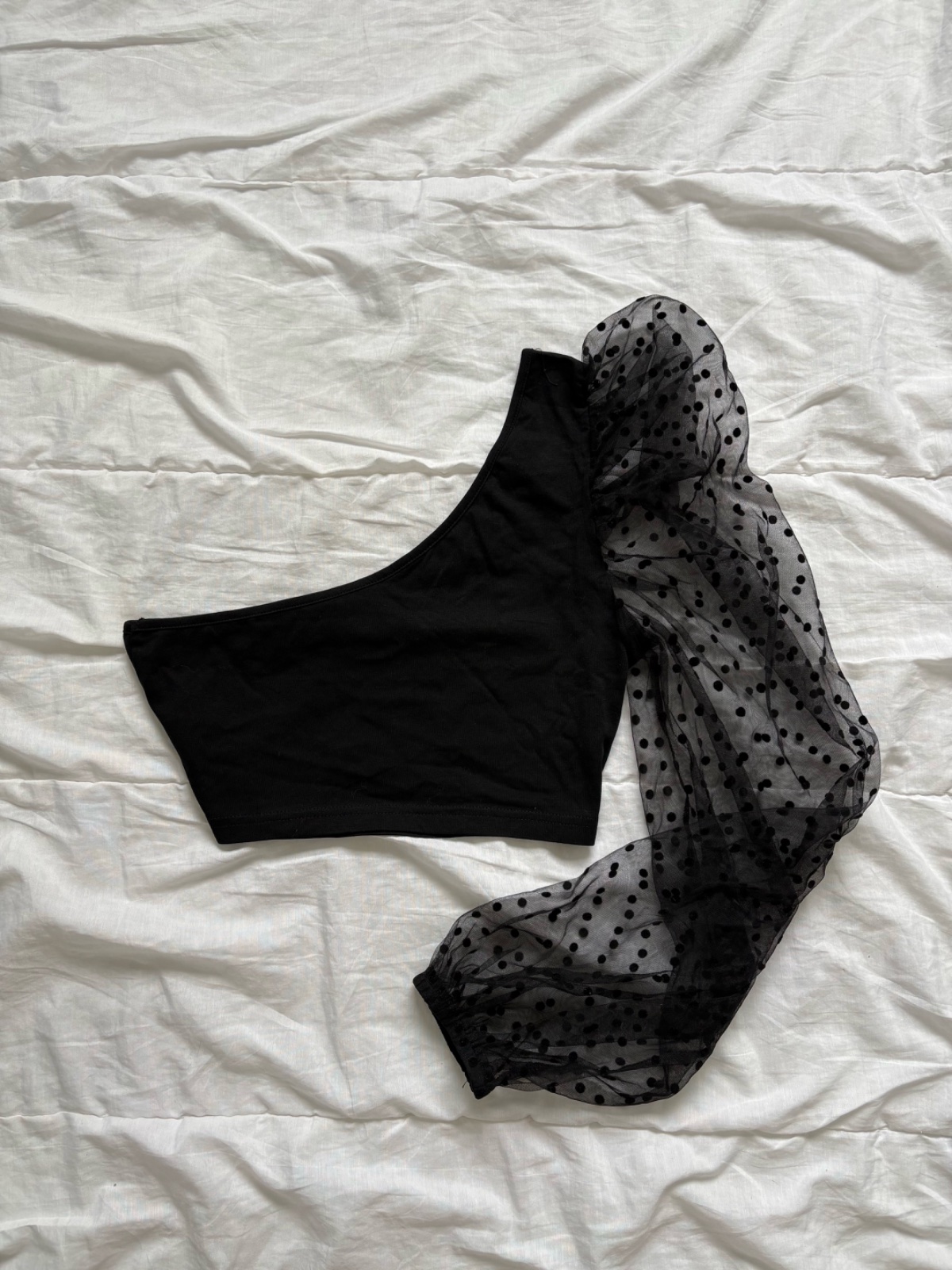One shoulder top 
