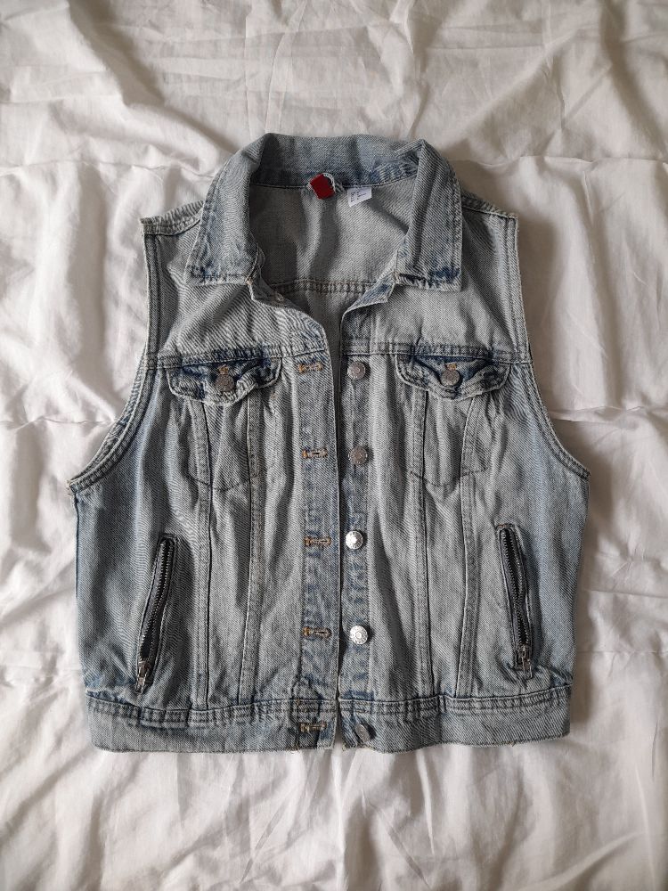 Denim vest