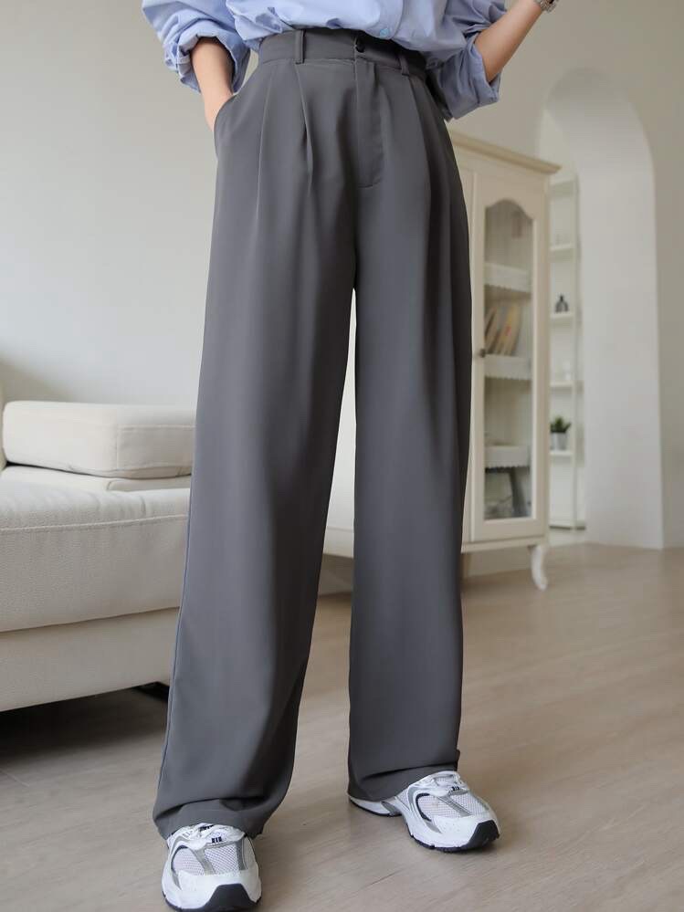 Pantalon Large Shein 