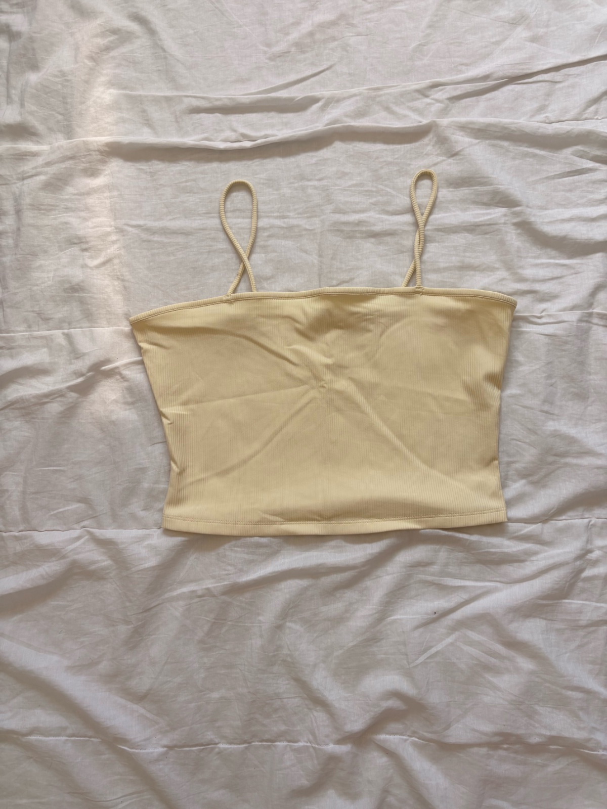 Top Jaune Pastel