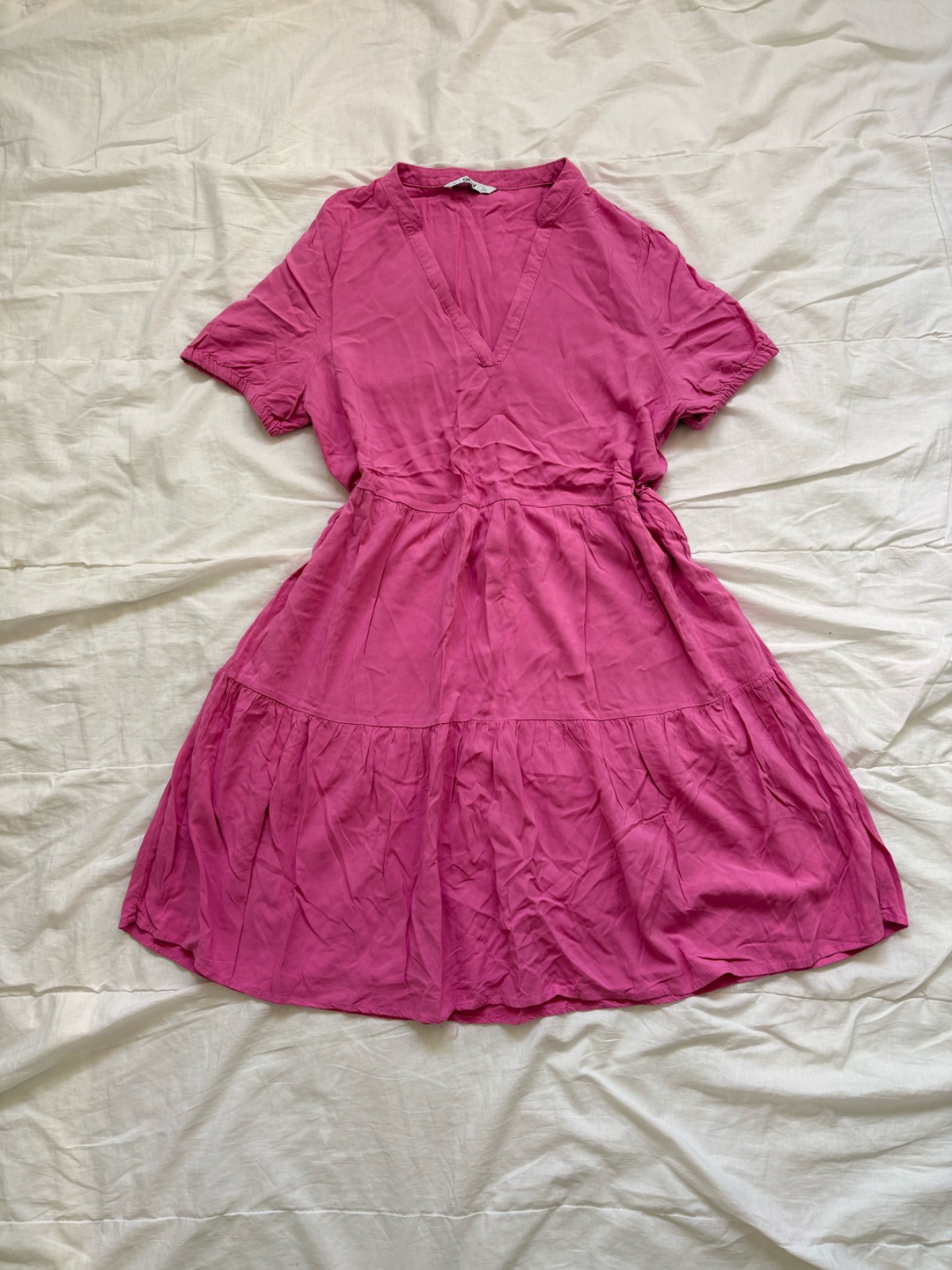 Jolie robe rose mauve 