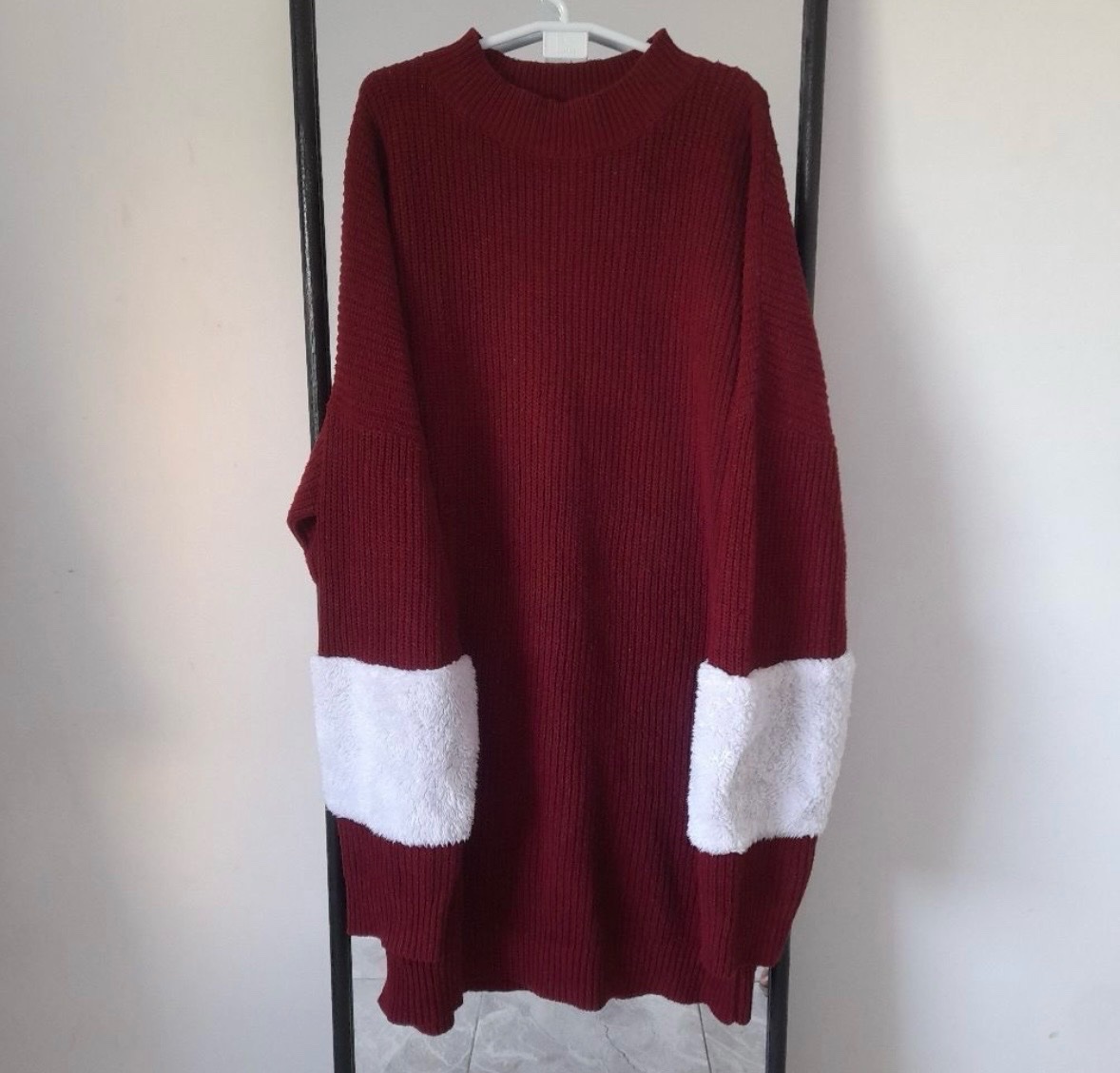 Pull en maille grande taille