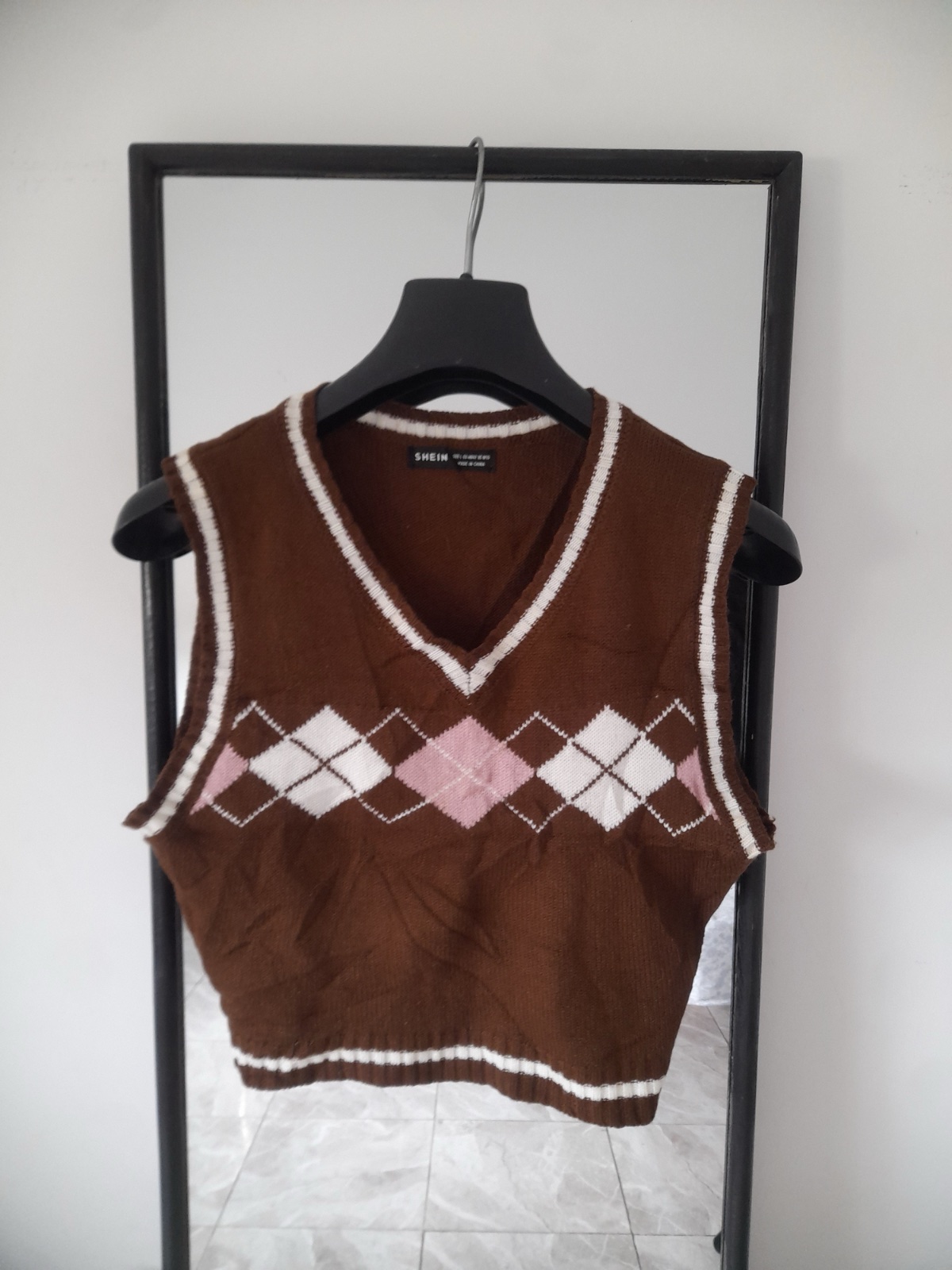 Debardeur marron Shein
