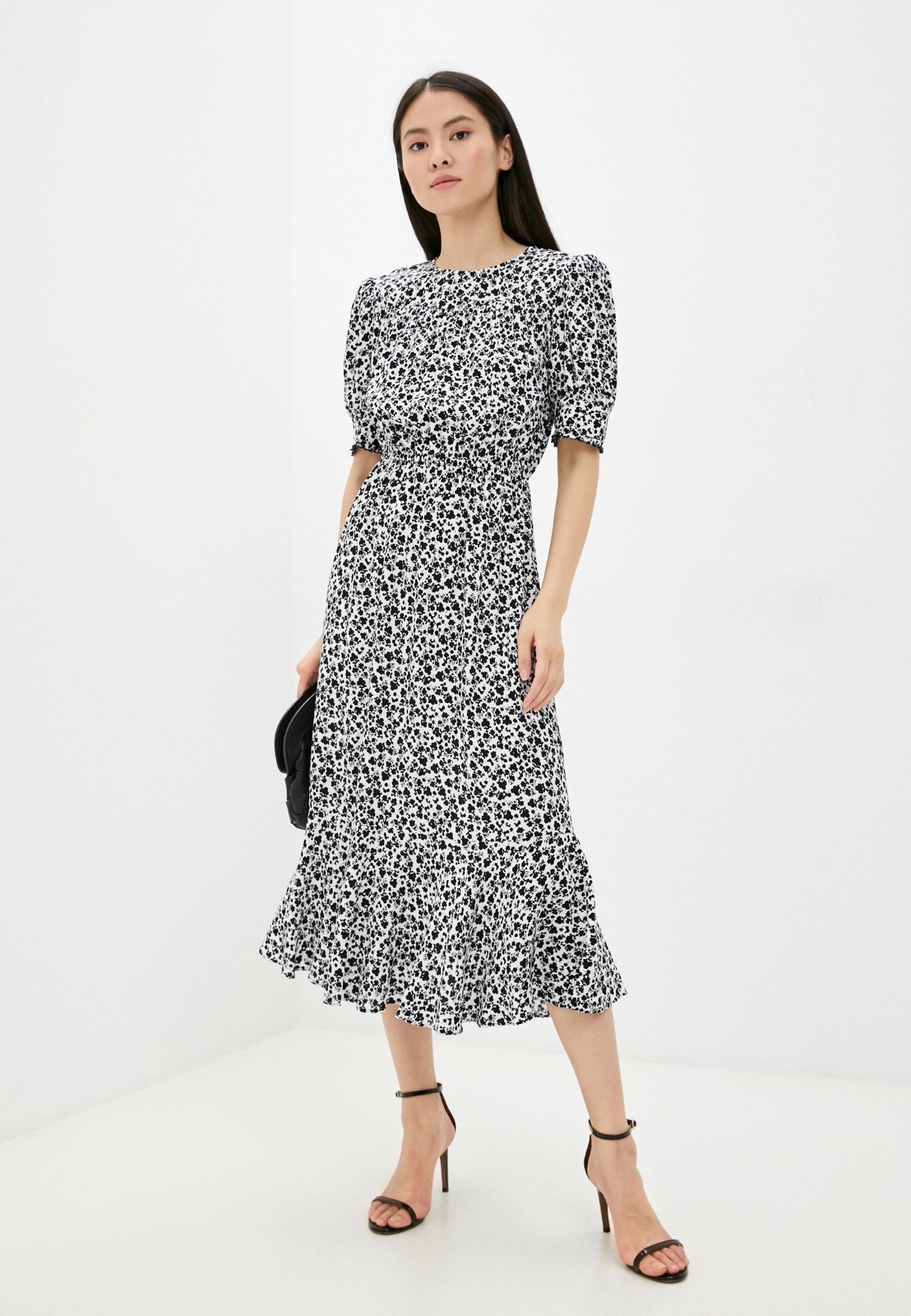 Robe florale Cotton Chanel