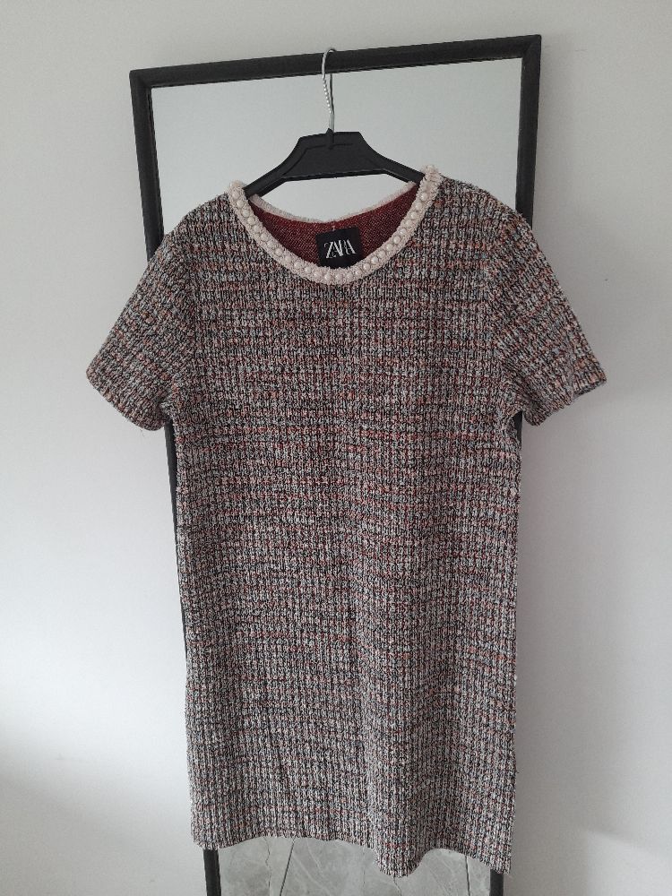 Tweed dress Zara 