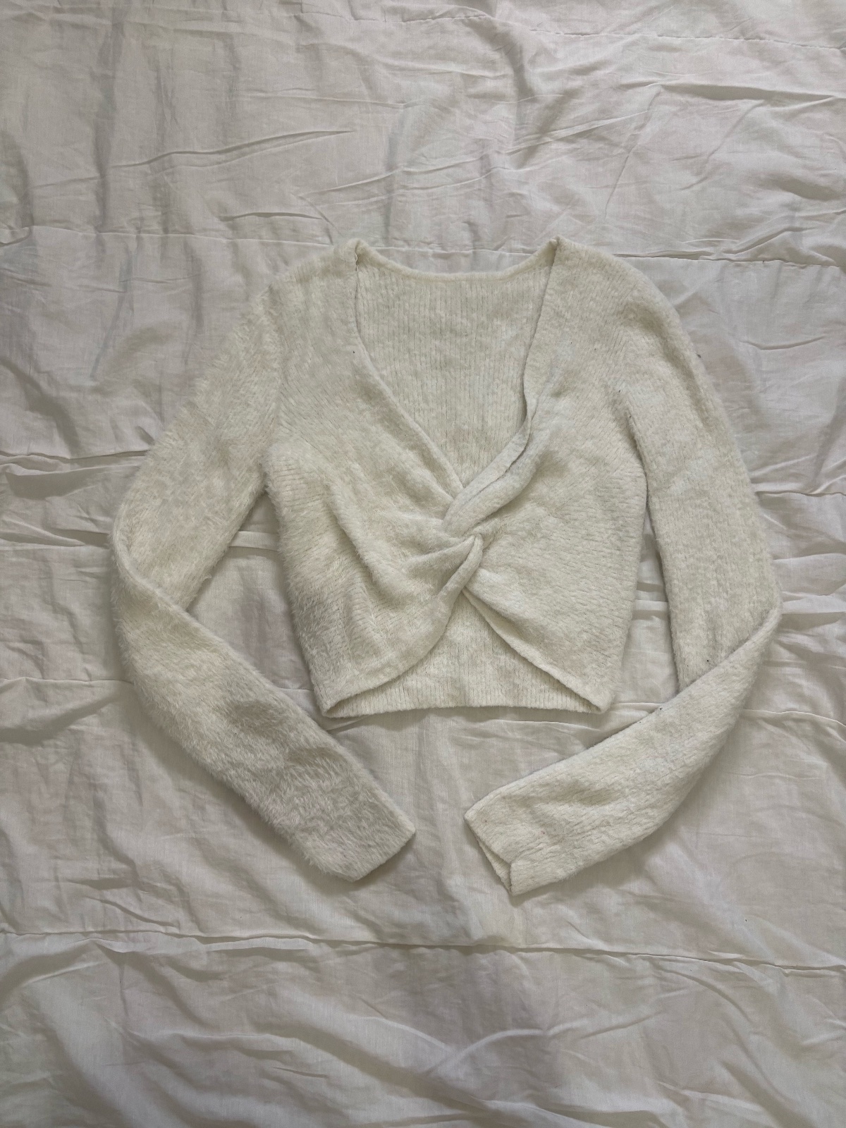 Pull blanc 