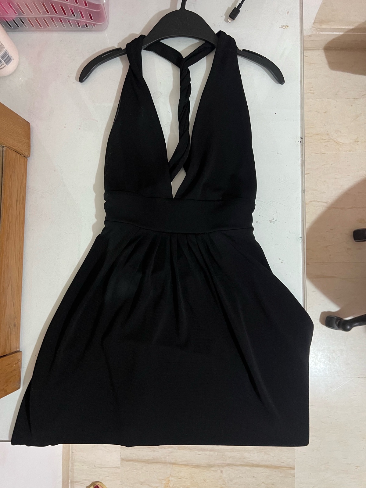 Robe noir courte