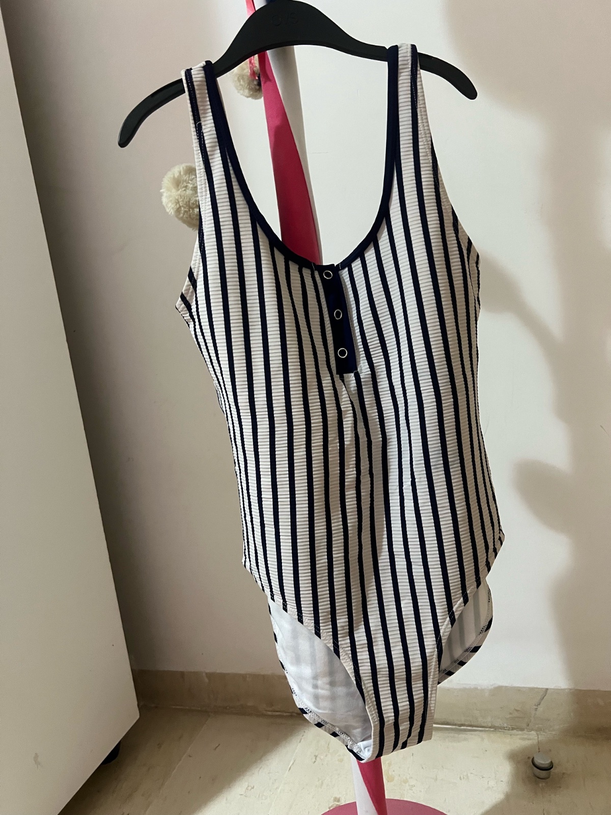 Maillot Femme bleu roi et blanc