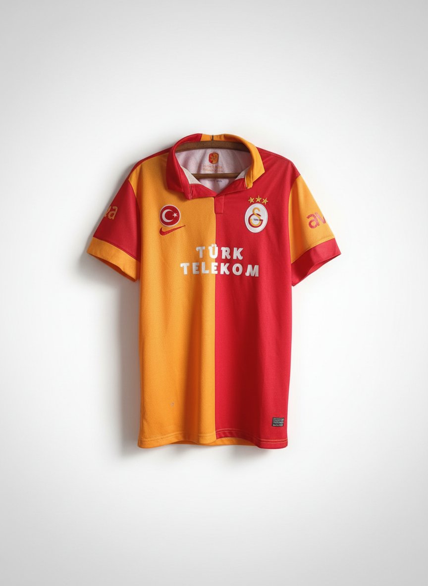 🔴🟠 Galatasaray FC Football Shirt Jersey - Nike 2013/2012- maillot
